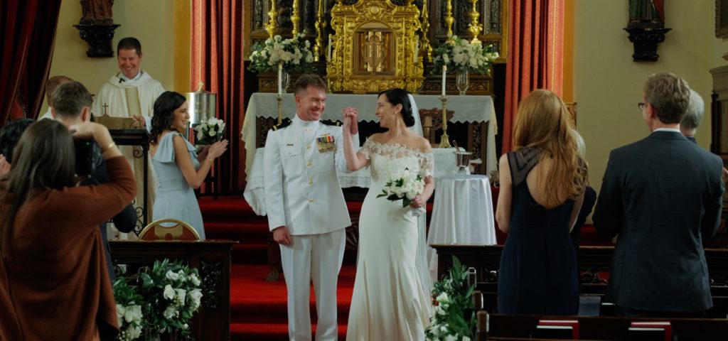 traditional Catholic wedding film
